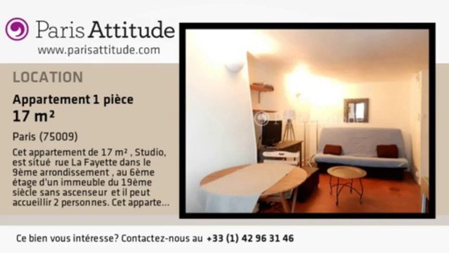 Appartement Studio à louer - Poissonnière, Paris - Ref. 8398