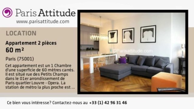 Appartement 1 Chambre à louer - Palais Royal, Paris - Ref. 4706