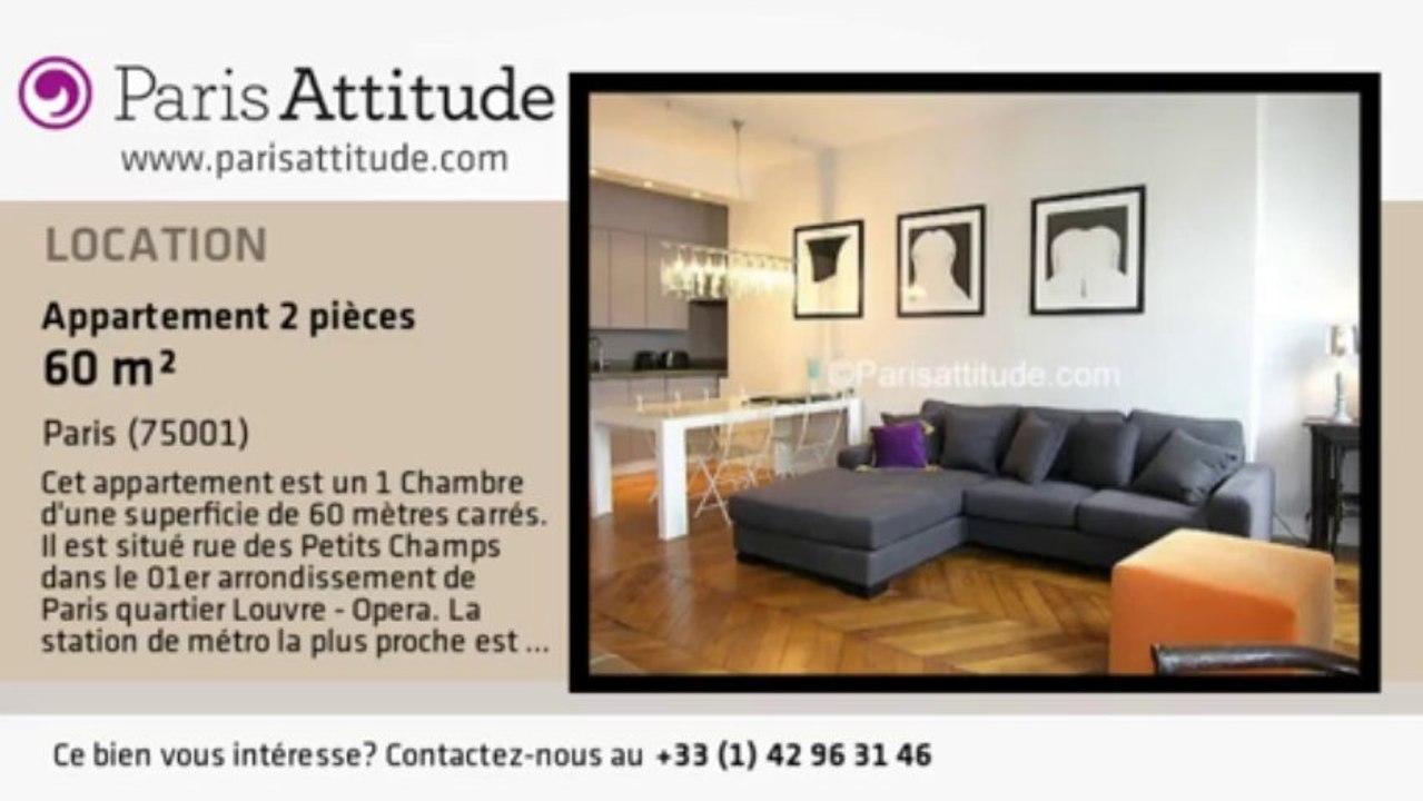 Appartement 1 Chambre à louer - Palais Royal, Paris - Ref. 4706