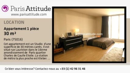 Appartement Studio à louer - Arc de Triomphe, Paris - Ref. 1600
