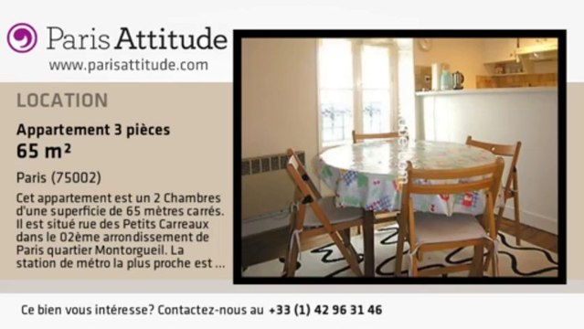 Appartement 2 Chambres à louer - Montorgueil, Paris - Ref. 4738