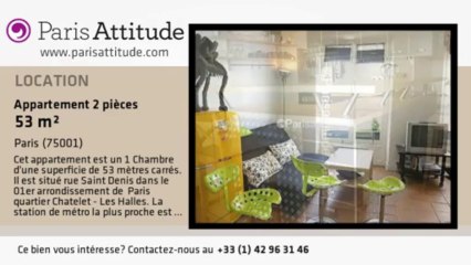Appartement 1 Chambre à louer - Châtelet, Paris - Ref. 3446