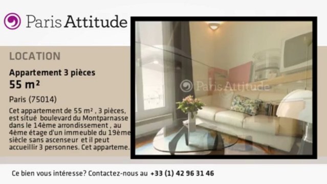 Appartement 2 Chambres à louer - Montparnasse, Paris - Ref. 8543