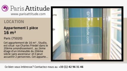 Appartement Studio à louer - Place des Fêtes, Paris - Ref. 6535