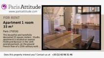 Studio Apartment for rent - Boulogne Billancourt, Paris - Ref. 5939