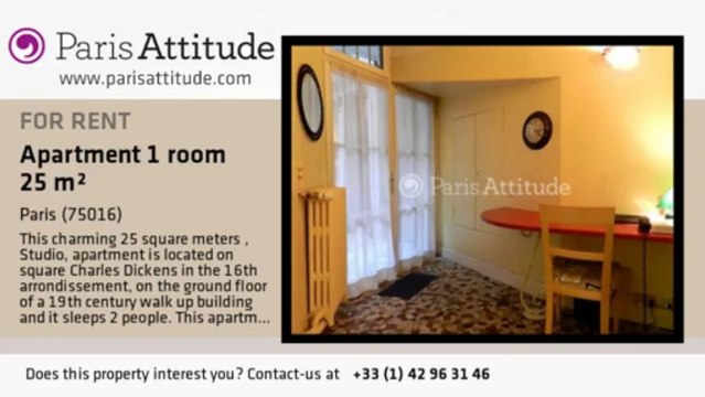 Studio Apartment for rent - La Muette, Paris - Ref. 4322