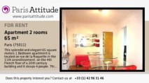 1 Bedroom Apartment for rent - Voltaire, Paris - Ref. 3755