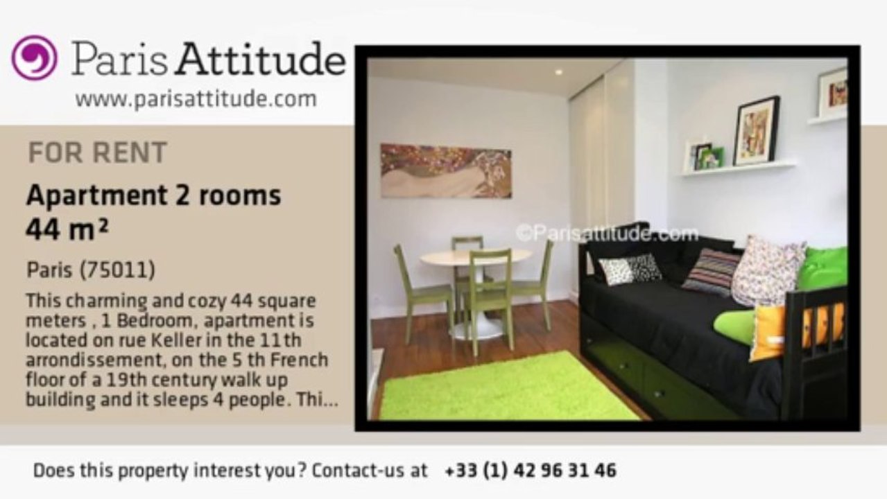 1 Bedroom Apartment for rent - Voltaire, Paris - Ref. 6738