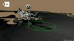 El Curiosity deja su huella en Marte