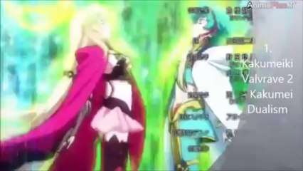 My Top Fall Anime 2013 Openings