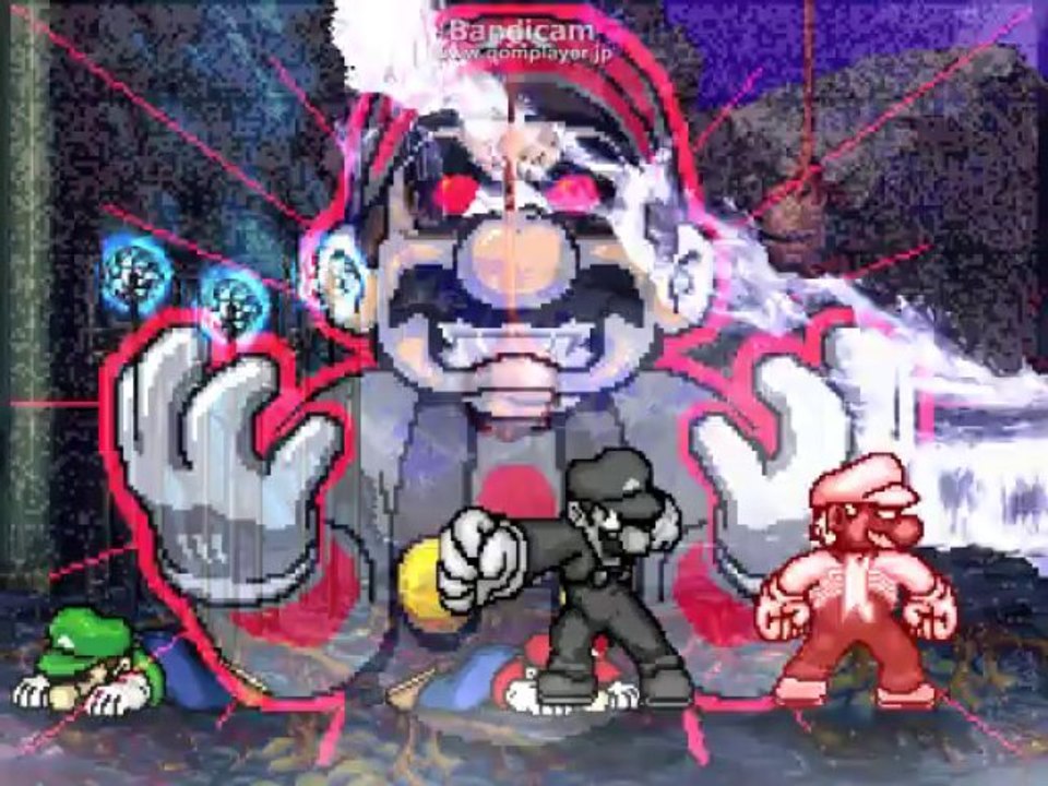 mugen symbioteルイージ&symbioteマリオvsルイージ&マリオ