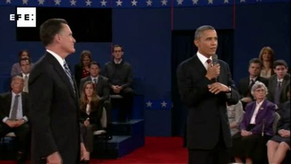 Mais agressivo, Obama vence tenso debate contra Romney