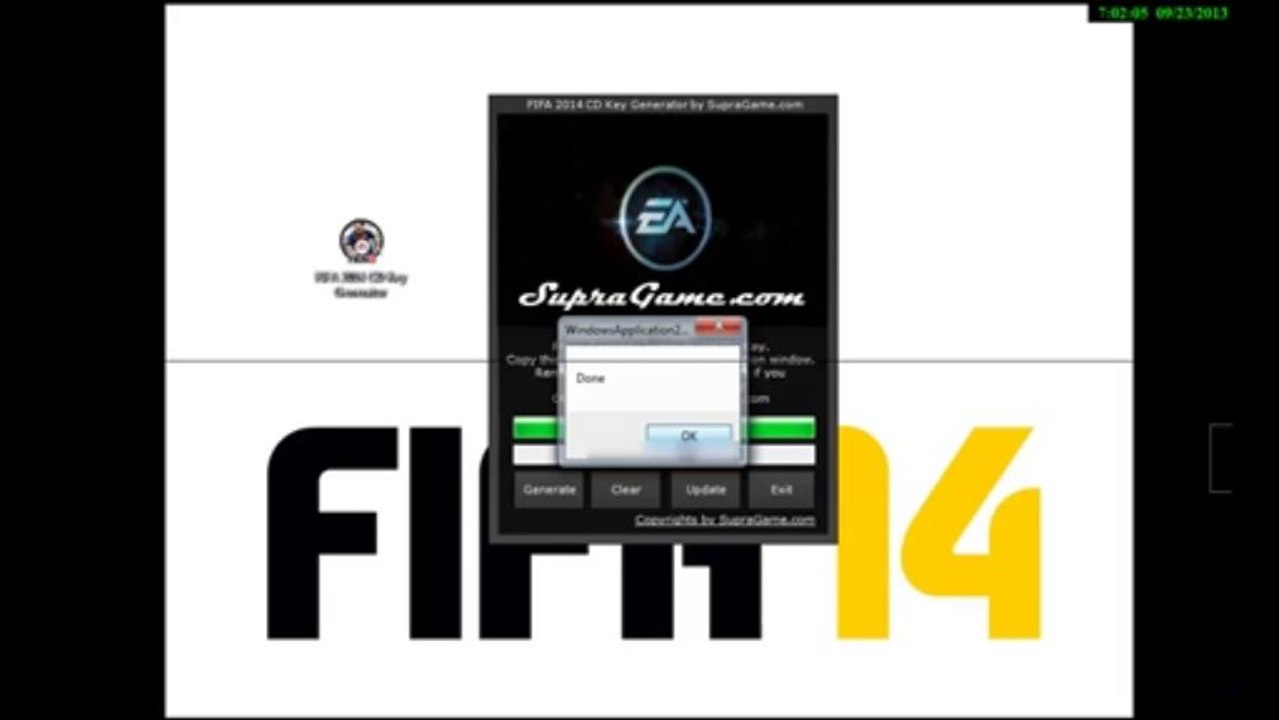 Fifa 14 Key Generator CD Keygen télécharger October 2013