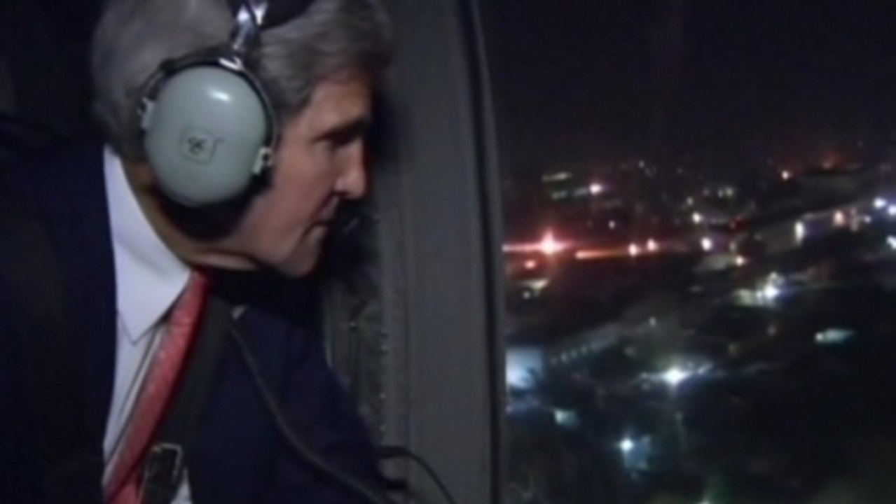Kerry departs Kabul