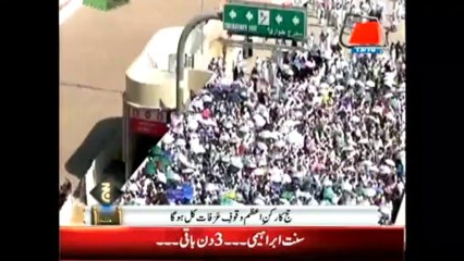 Pilgrims begin Manasik (Rituals) of Hajj
