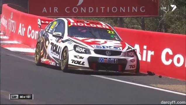 V8 Supercars Bathurst 2013 Hard Crash Murphy