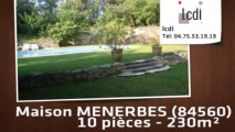 Vente - maison - MENERBES (84560)  - 230m²
