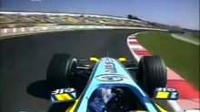 F1 Montmelo 2005 Fernando Alonso Renault R25