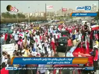 تغطية خاصة - محمد انور السادات : واجب علينا ان نكرم القوات المسلحة وابنائها دائما