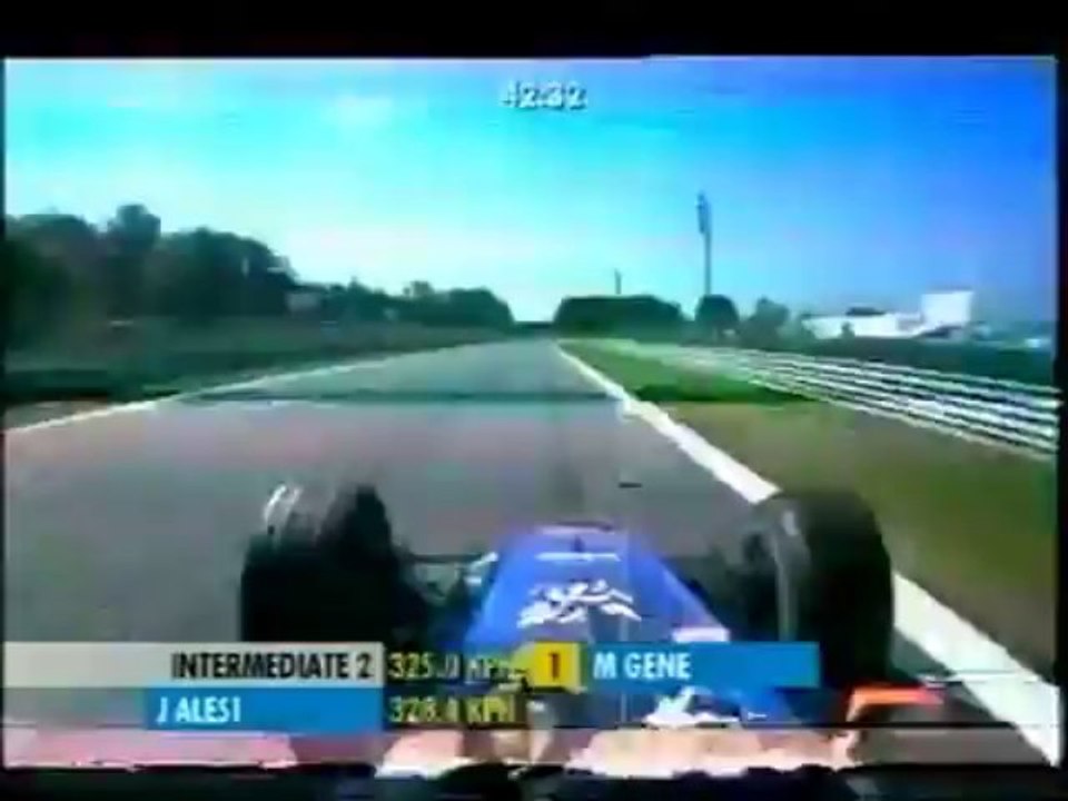 F1 Monza 2000 Jean Alesi Prost Peugeot AP03