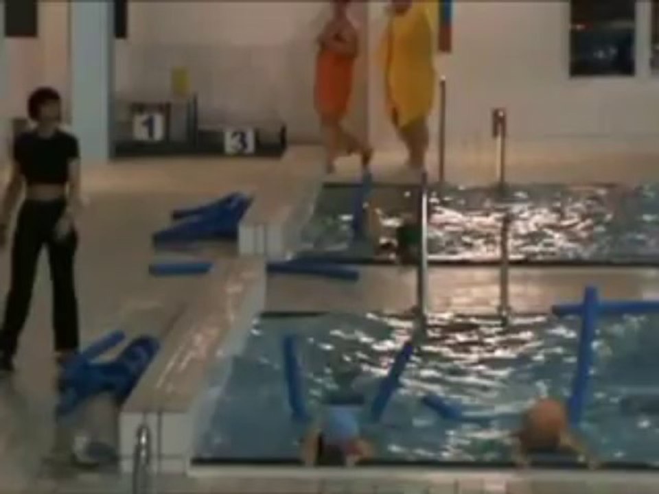 Aerobic w wodzie Yvette , Tomasz i Dawid Dobroczek Aerobik w Basenie w Gdańsku (3)