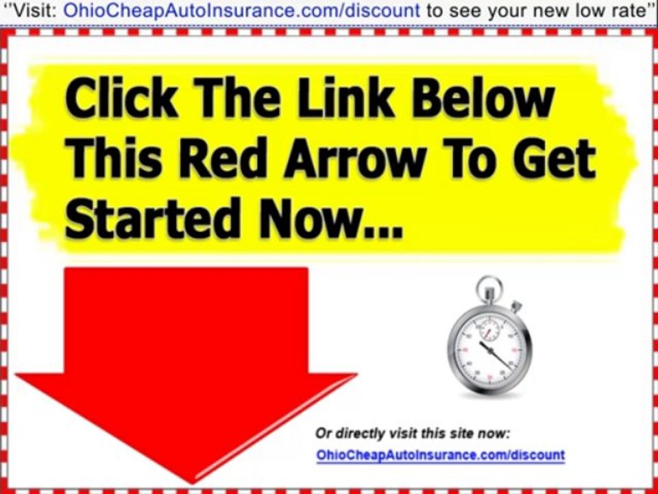 Auto Insurance Quotes Ohio - Save $100’s on Auto Insurance In Ohio