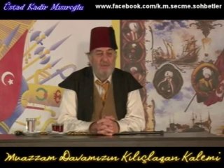 Tayyib Erdoğan'a verilen Yahudi nişanı hakkında, Üstad Kadir Mısıroğlu