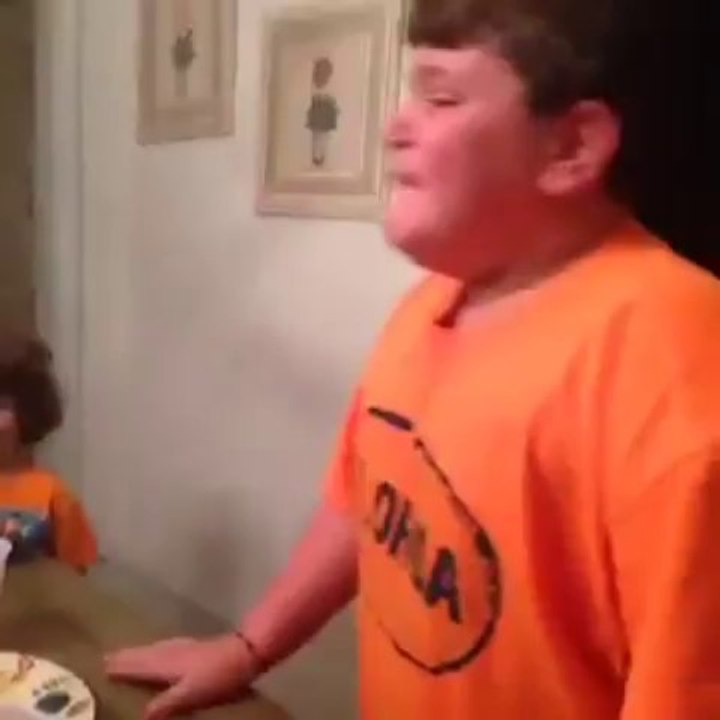 Teenager crying for no reason.. What a baby!!