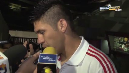 Oribe celebró desde antes gol de Jiménez