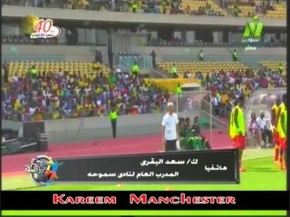 مداخله ك سعد البقرى امدرب العام لنادى سموحه فى صباح الرياضه مع الاعلامي طارق رضوان والاعلاميه مني عبد الكريم