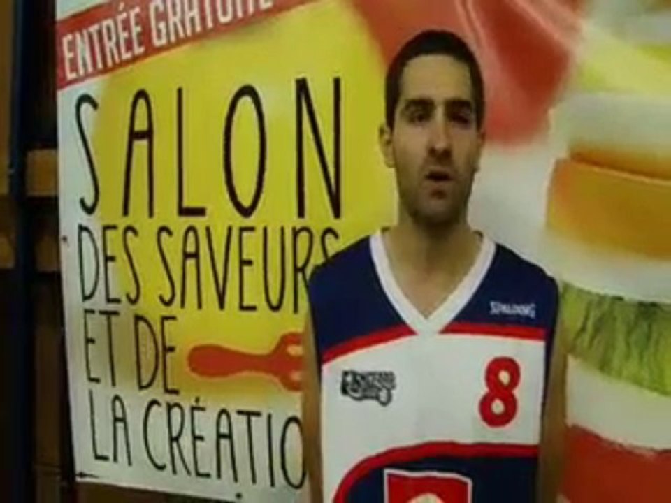 10 oct. 2013 : interviews après le match USM Pierre-Bénite vs St-Apollinaire (Basket Nat. 3)