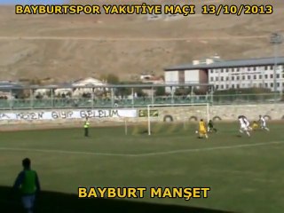 Bayburt Spor Yakutiye Maçı