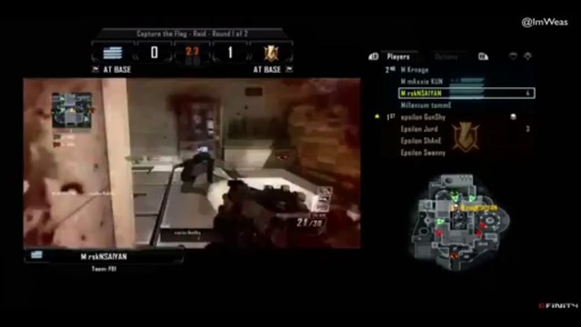 Gfinity 2 - Millenium Riskin turn on Gunshee - Black Ops 2