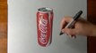 Comment dessiner une canette de Coca en 3D..? EASY!