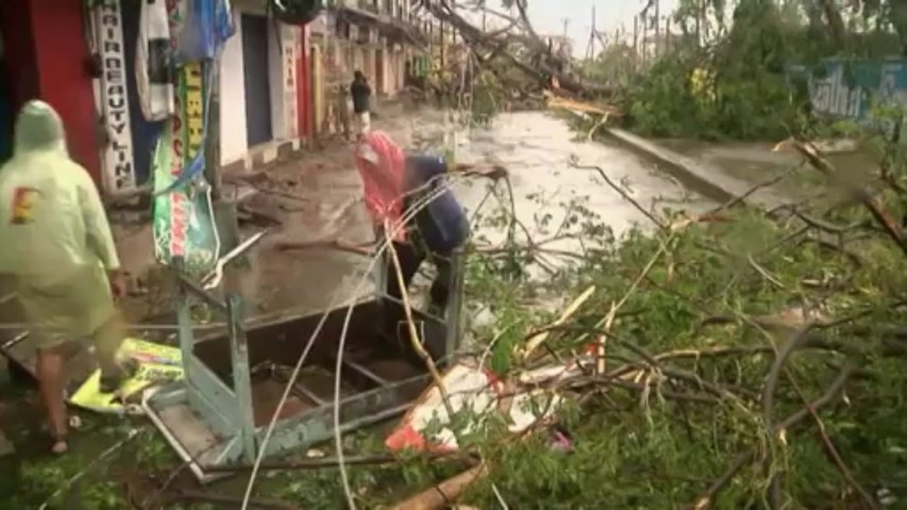 Le cyclone Phailin frappe l'Inde, le vaste mouvement d'évacuation a évité le pire