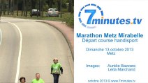 Course Handisport Départ - Marathon Metz Mirabelle 2013