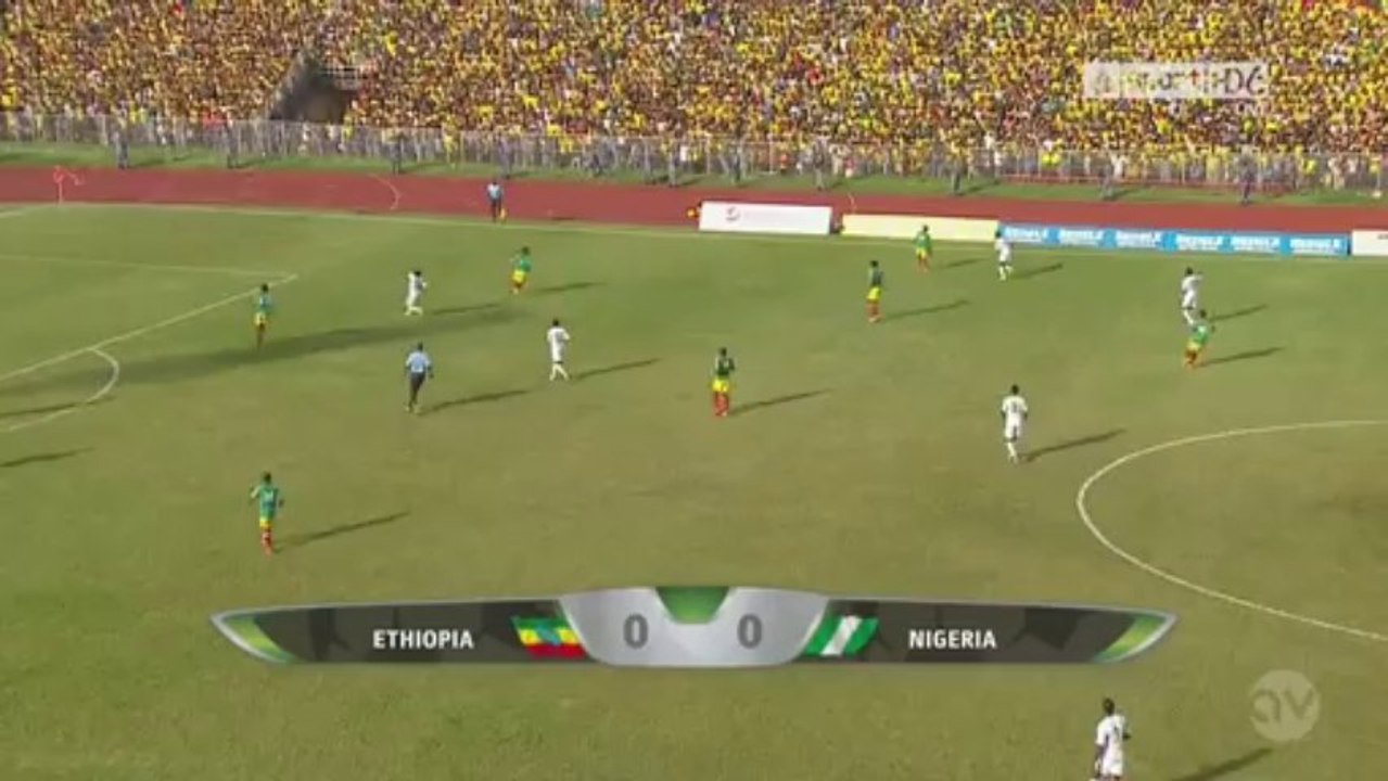 World Cup Qualifier 2014 :  Ethiopia  v. Nigeria First Half