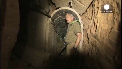 Israel says 'terror tunnel' found under its Gaza border