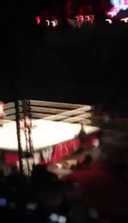 WWE Live in Abu Dhabi 2013 - The Usos vs The Real Americans