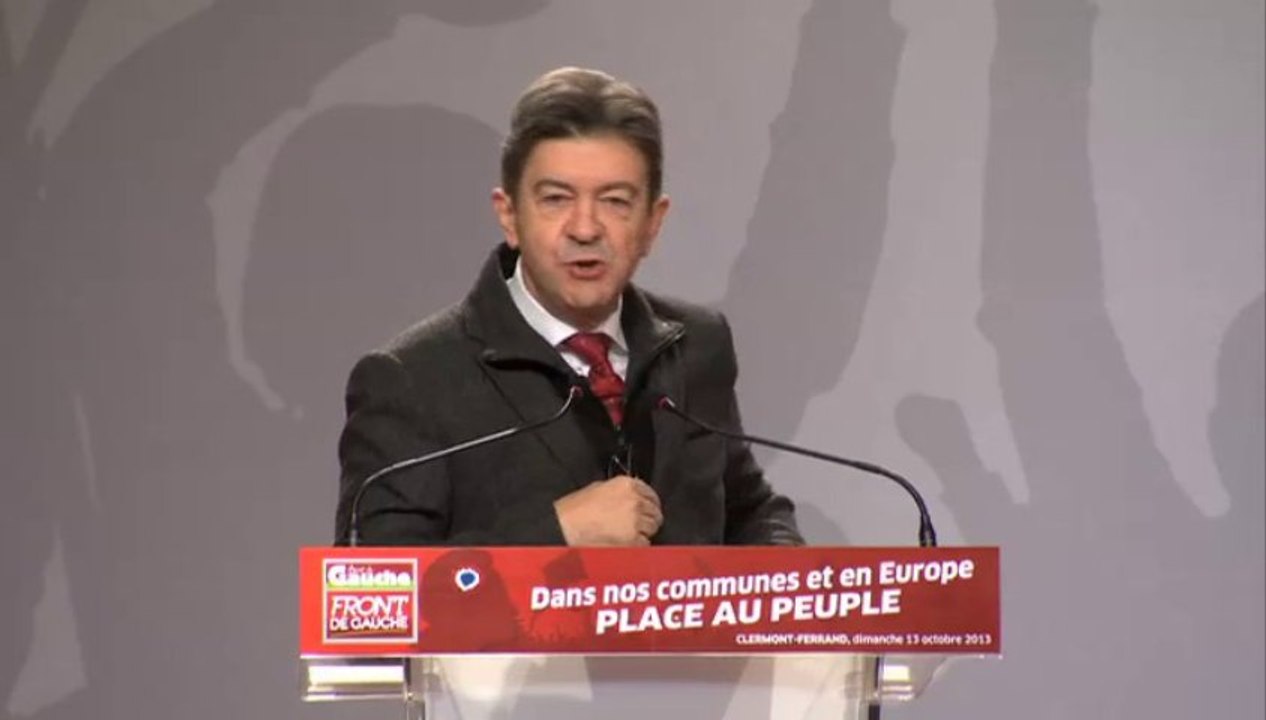 Discours de clôture - convention municipales-européennes du Parti de Gauche à Clermont-Ferrand