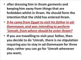 9 Qs on Eid Sunnahs,Group Duaa, No Fasting in Tashreeq Days,Ihram ,Udhya age & Marriage Contract