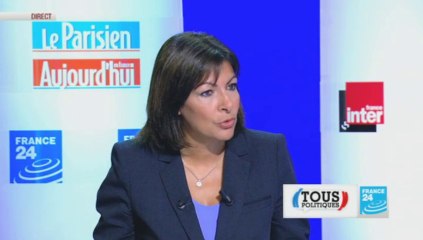 Anne Hidalgo était l'invitée de Tous politiques sur France 24 et France Inter ce dimanche 13 octobre 2013