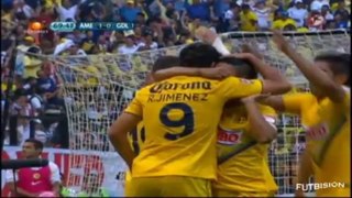 América vs Chivas Guadalajara 2-0 Jornada 13 Apertura 2013 Liga Bancomer MX - Goles