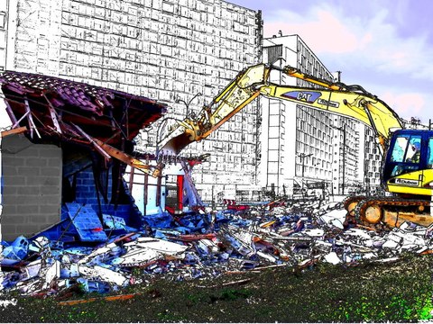 renovation urbaine Hauts de Bayonne / zup de Bayonne / hauts de sainte croix Bayonne