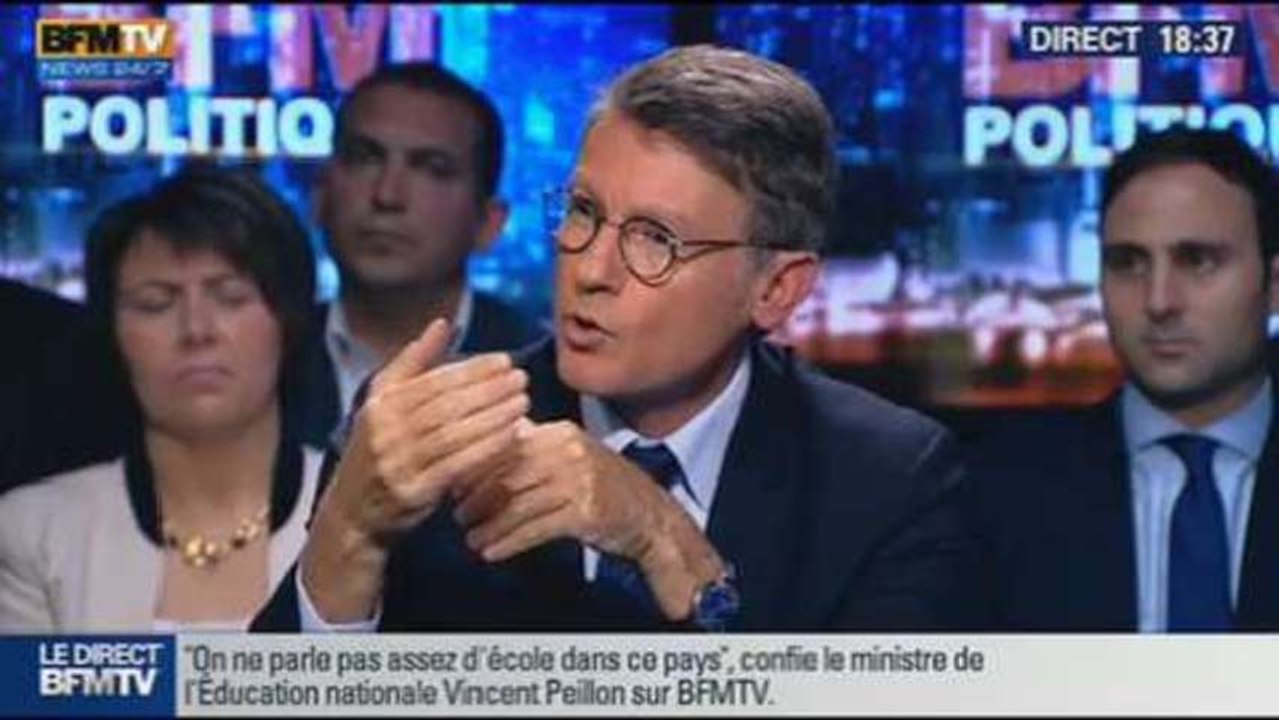 BFM Politique: L'interview de Vincent Peillon par Emmanuel Lechypre - 13/10 3/7