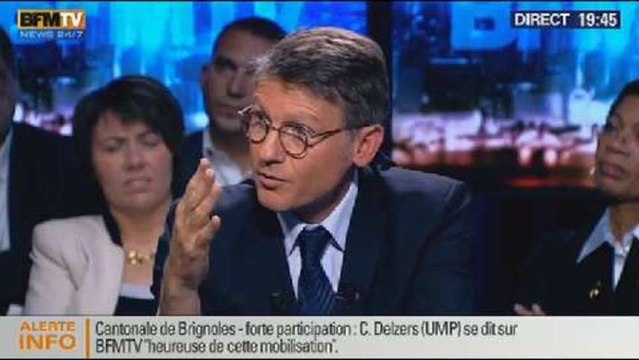 BFM Politique: L'After RMC: Vincent Peillon, répond aux questions d'Éric Brunet - 13/10 7/7