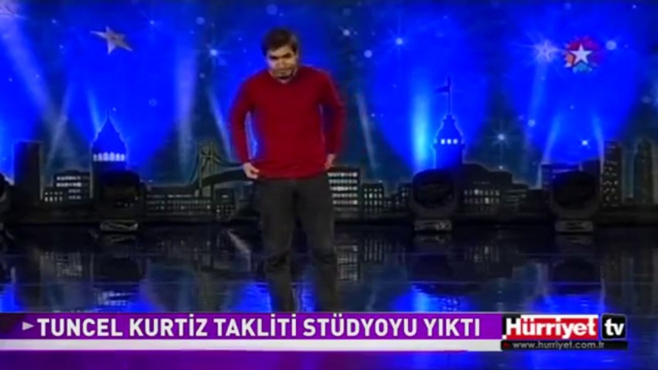 Alper Mert Tuncel Kurtiz Taklidi - Yetenek Sizsiniz Türkiye