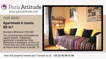 3 Bedroom Apartment for rent - Boulogne Billancourt, Boulogne Billancourt - Ref. 5896