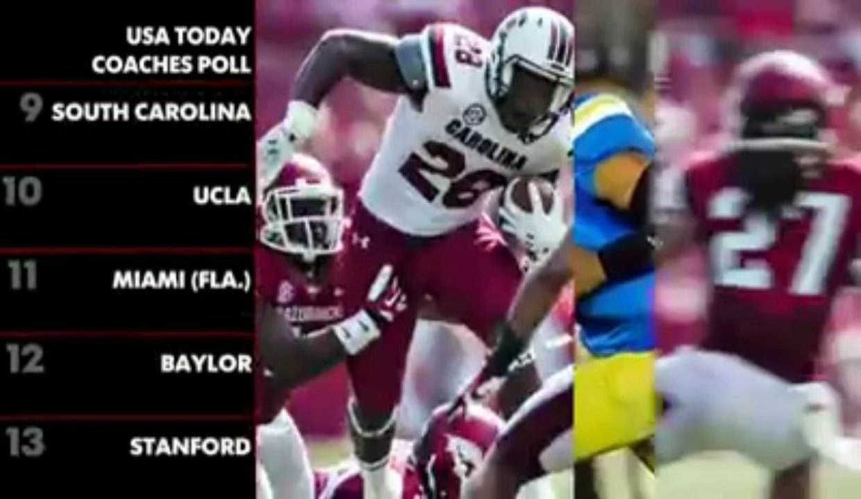 USA TODAY Coaches' Poll: Week 7