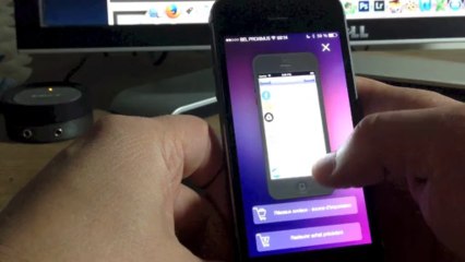 Démonstration de l'application Instamail pour iOS